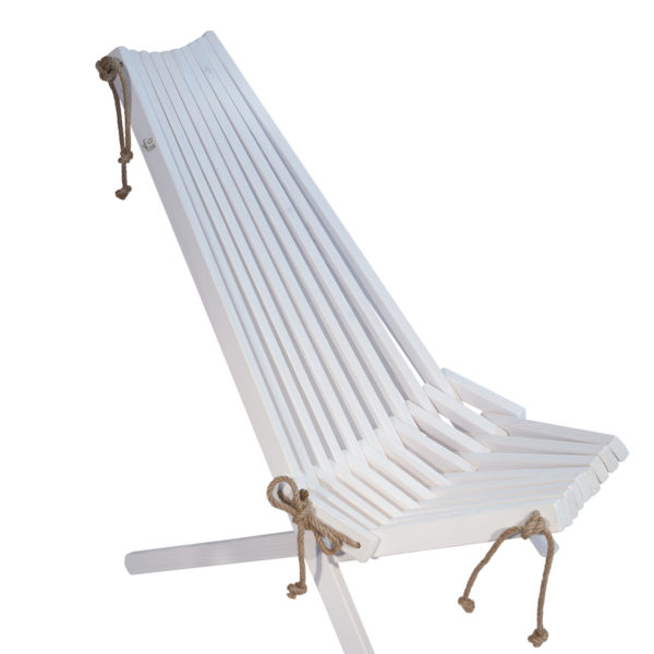 EcoChair Pin blanc huilé