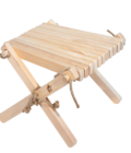 table basse - repose pied eaulne naturel